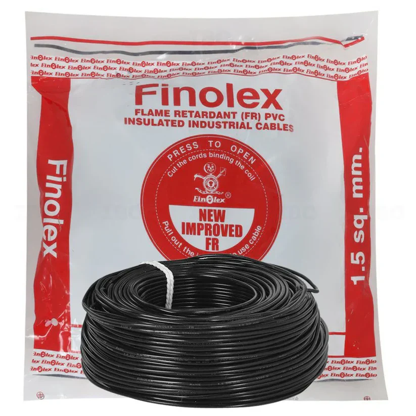 Finolex Flame Retardant (FR) Grade (90Mtr) Silver - Image 5