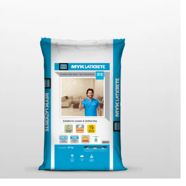 MYK Laticrete 313 Plus Tile Adhesive, Grey, 20 Kg Bag - Image 2