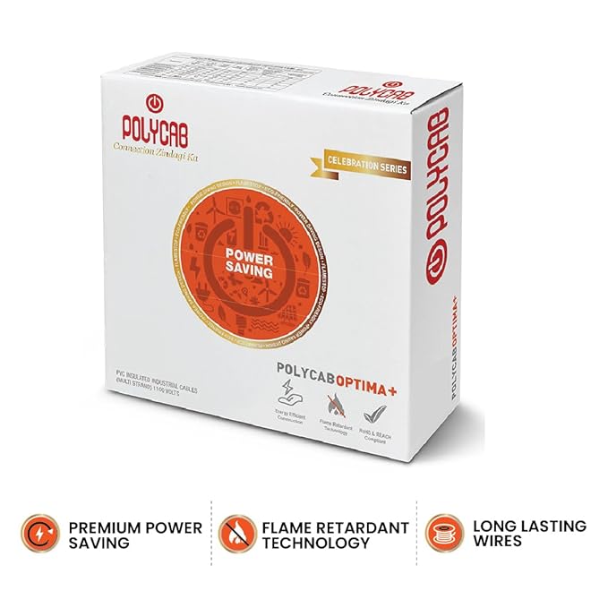 Polycab FR LF Optima+ Wire, 90 Meters - Image 3
