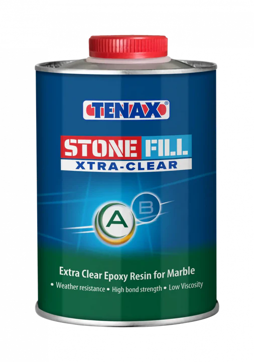 Tenax Stonefill Xtra-Clear Epoxy Resin, 1.25 Kg